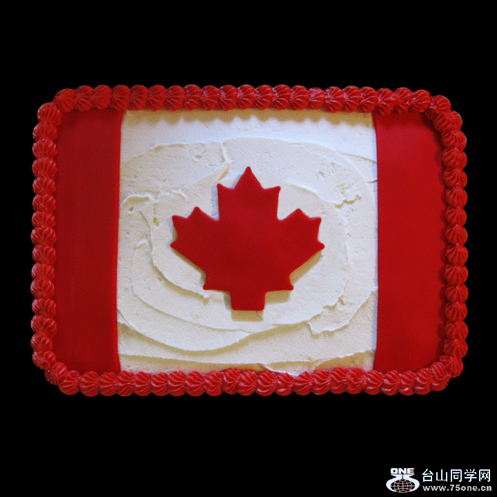 CanadaDayMapleLeaf_cake.gif
